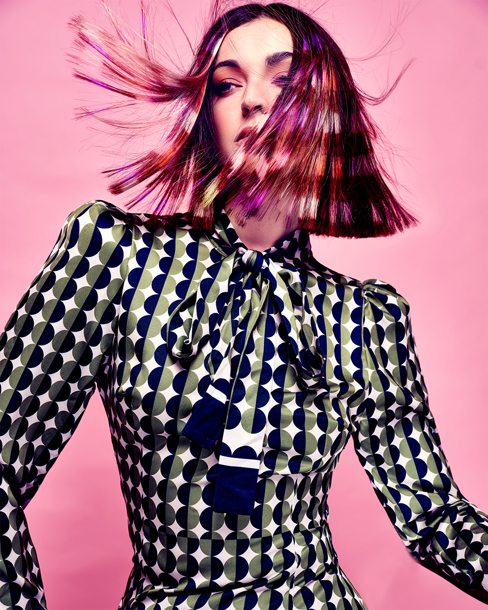 Pink and Purple Creative Colour - Fergal Doyle - BHA North Eastern Hairdresser of the Year 2026 Finalist Collection